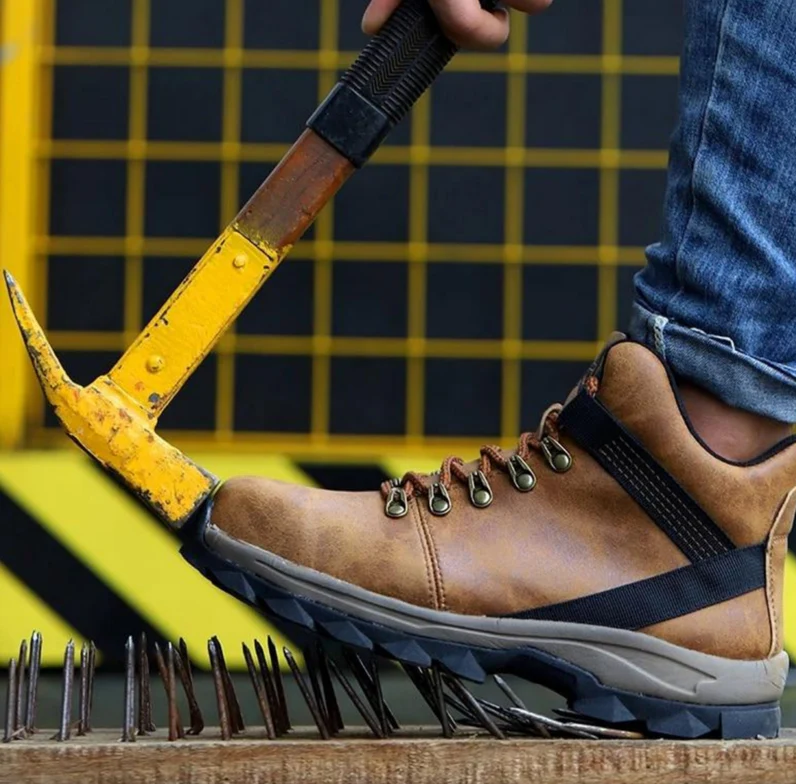 G-star | Bown slip resistant waterproof work boots